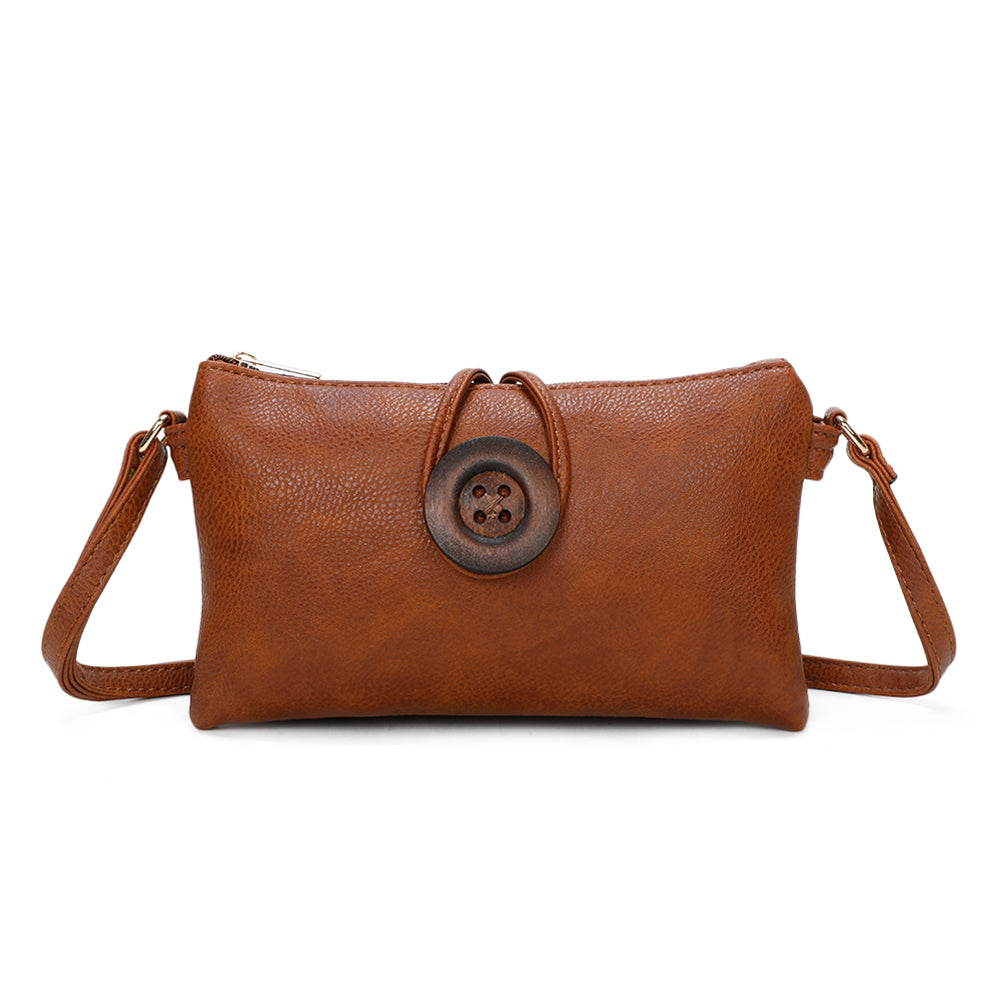 Hava Button Small Crossbody Bag