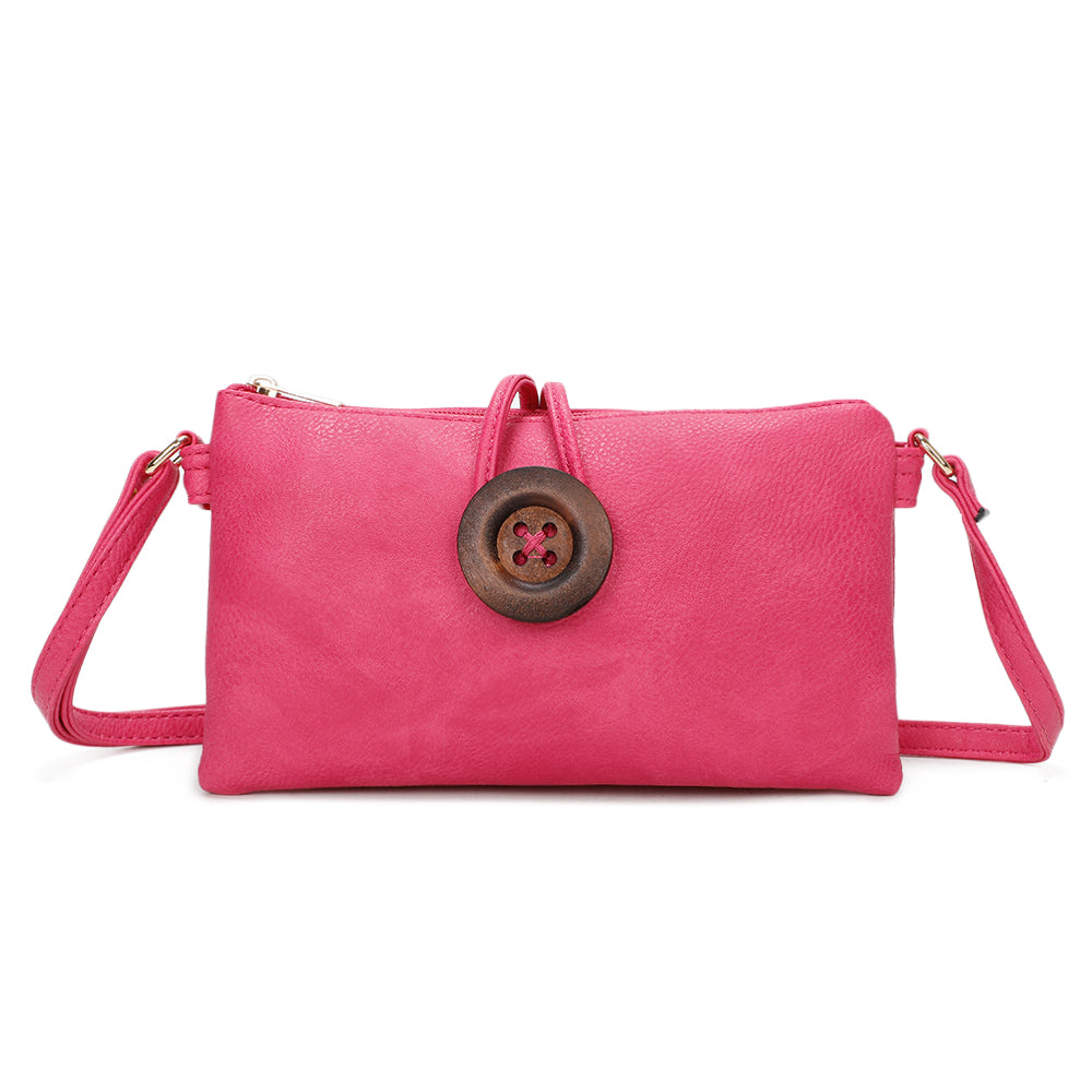 Hava Button Small Crossbody Bag