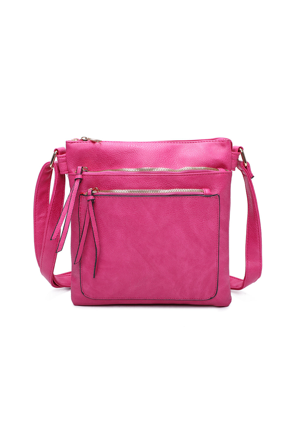 Crossbody Swift Triple zip Messenger Bag