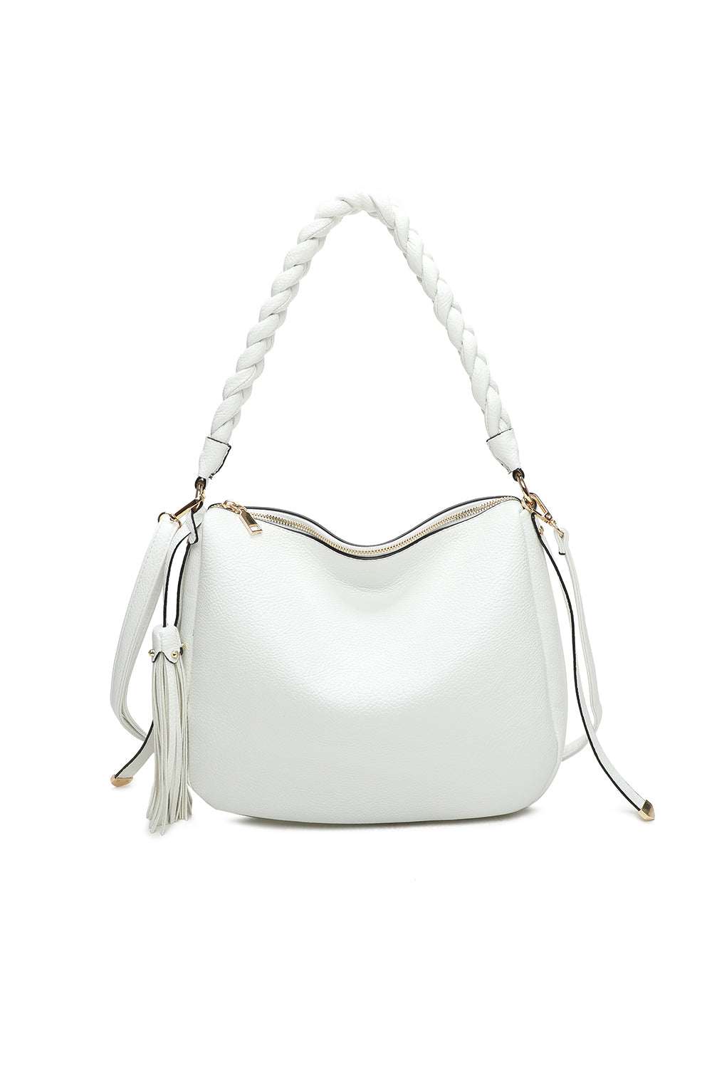 Keun Tassel and Knotted Strap Shoulder Bag-Summer