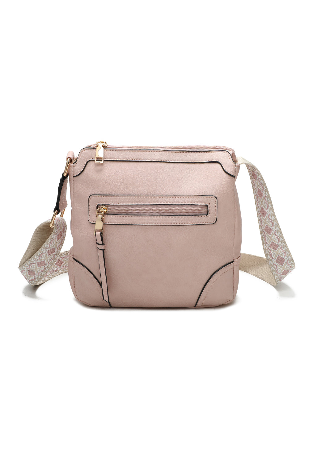 Benri Canvas Strap Crossbody Messenger Bag