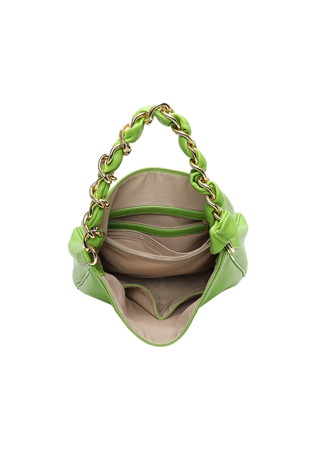 Niko Hobo Shoulder Bag with Knotted Strap