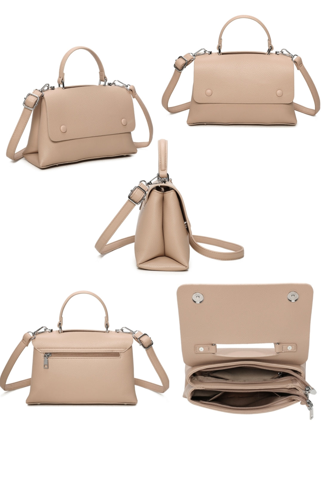 Avery Minimalist Top Handle Bag With Removable Strap - RX250932