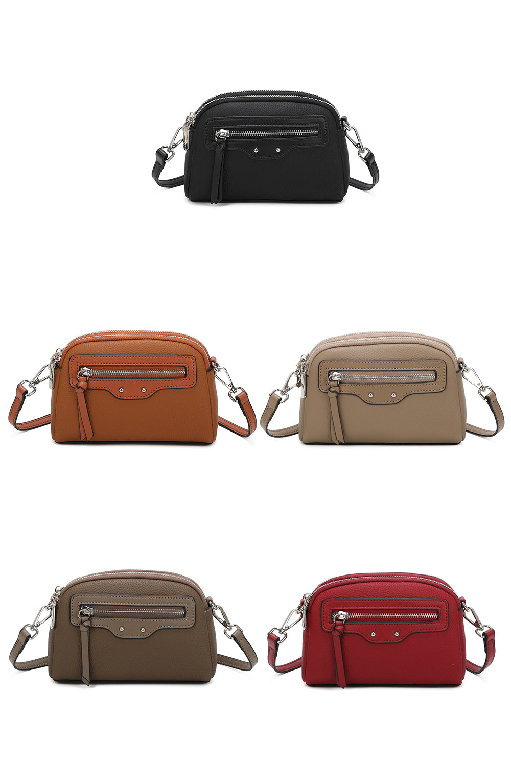 Nivora Real Leather Crossbody Bag - VL2503