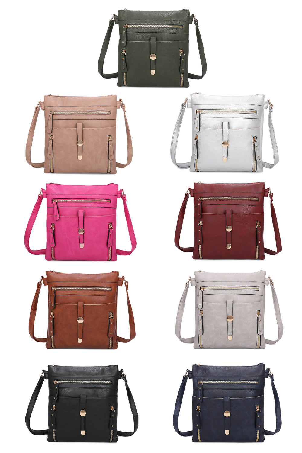 Madura Multi-Pocketed Crossbody Bag