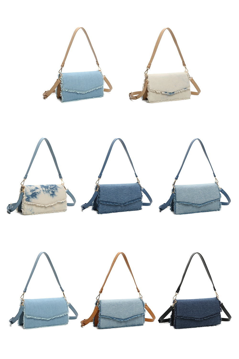 Kova Denim Style Shoulder Bag