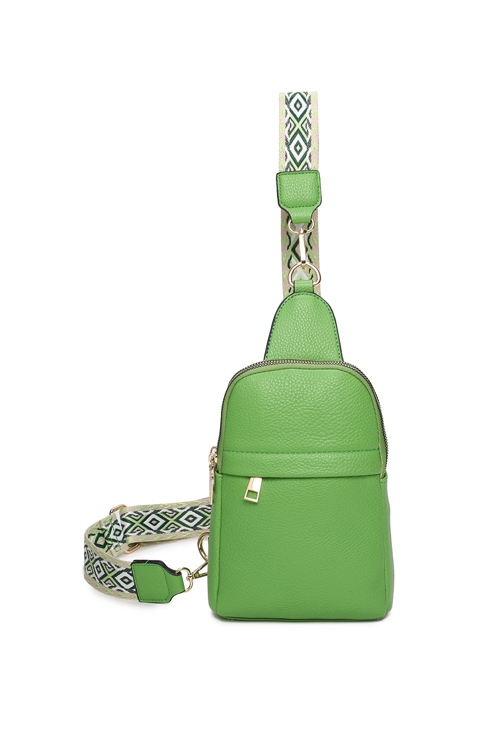 Rango PU Crossbody Sling Bag with Canvas Strap