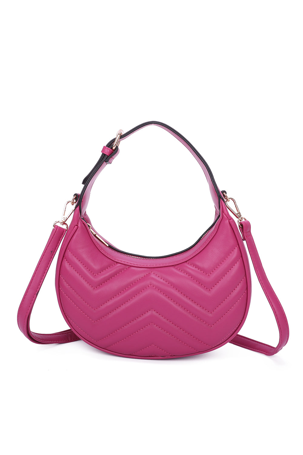 Luna Crescent-Shaped Shoulder Bag