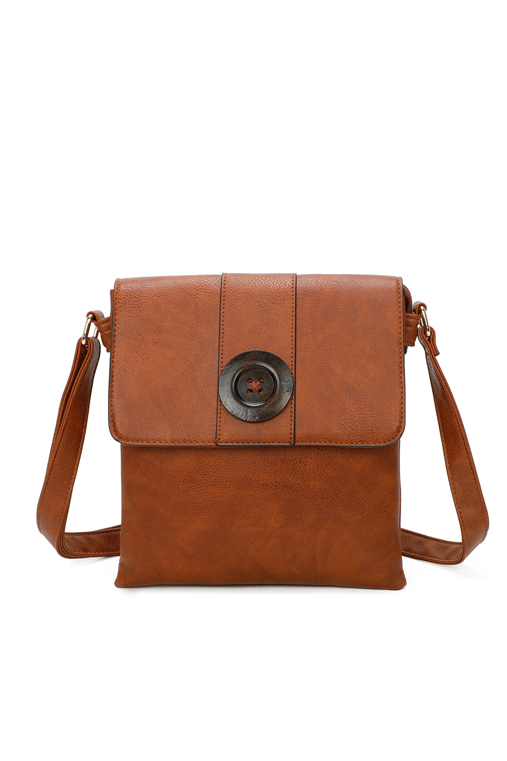 Danchu Button Messenger Bag