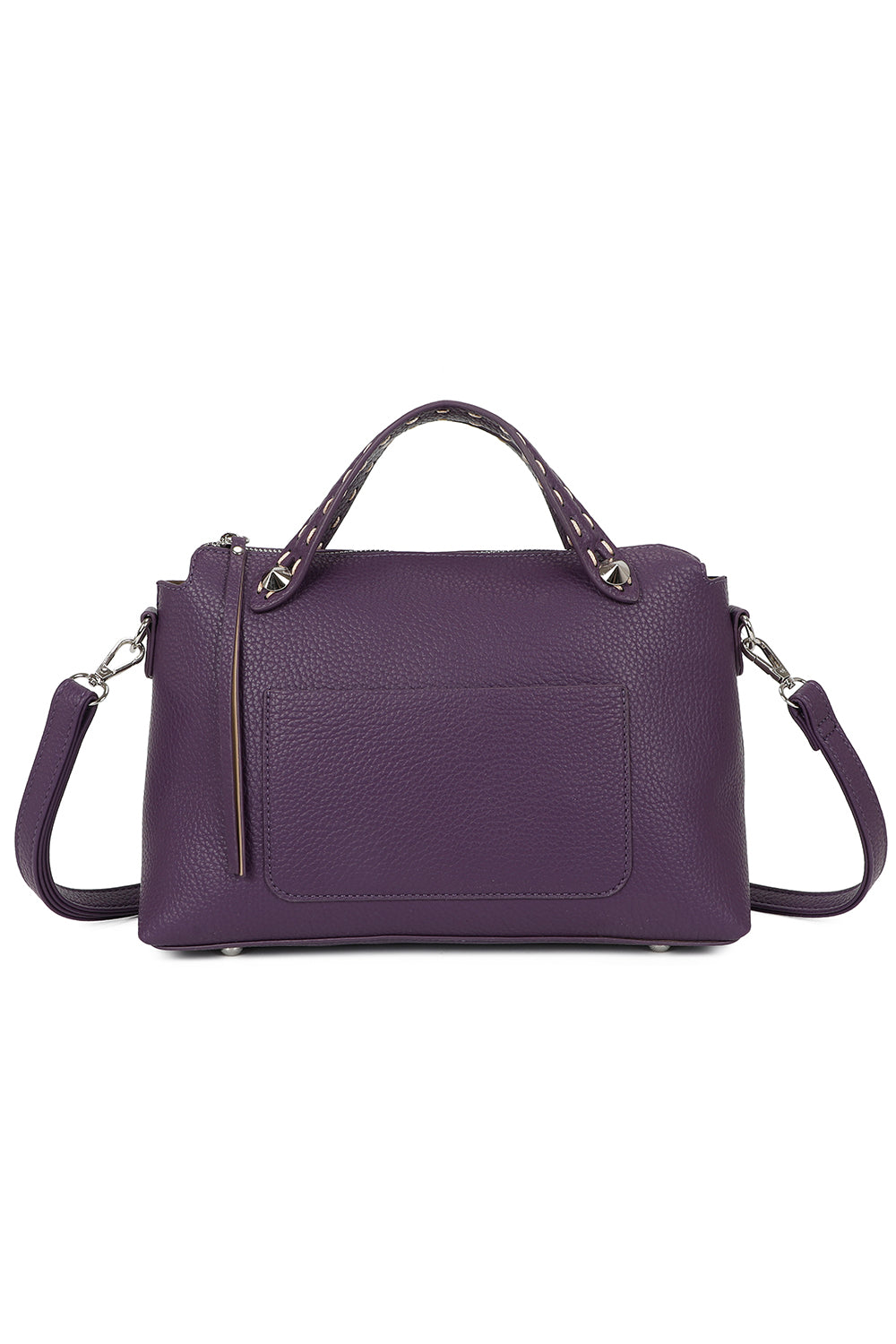 Arva PU Leather Crossbody Top-Handle Bag