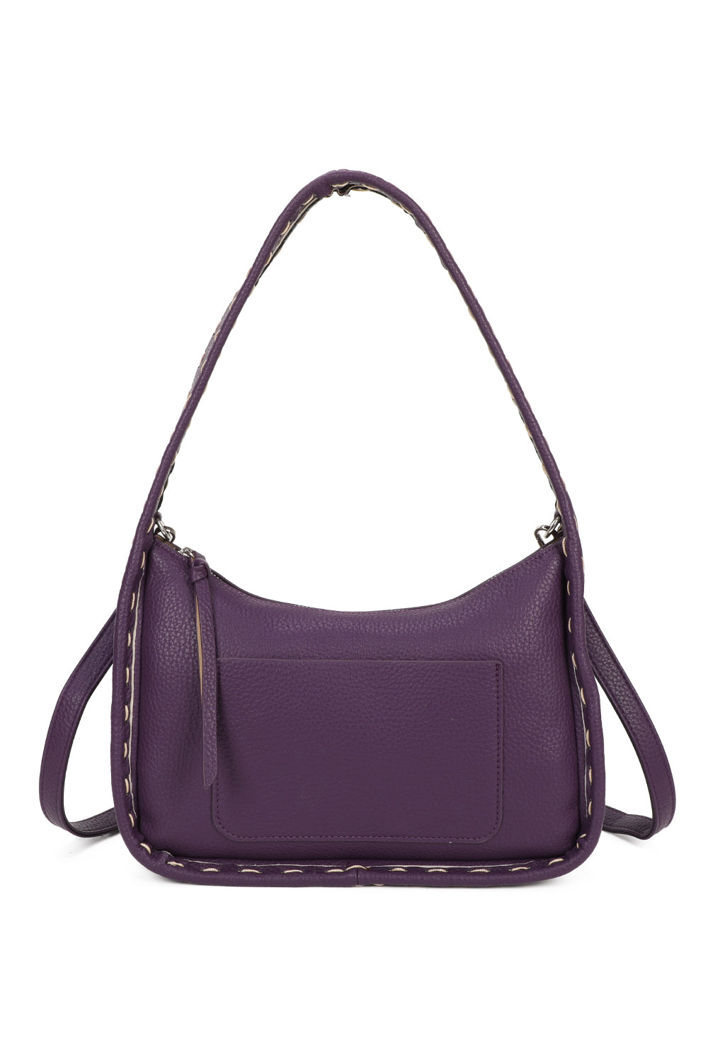 Madison PU Leather Crossbody Hobo Shoulder Bag