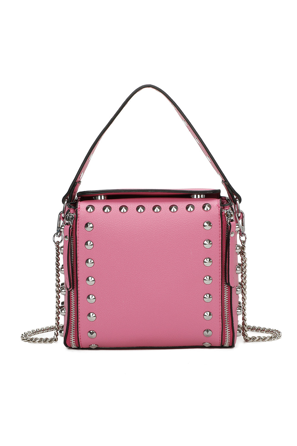 Studded Chain Strap Shoulder Bag