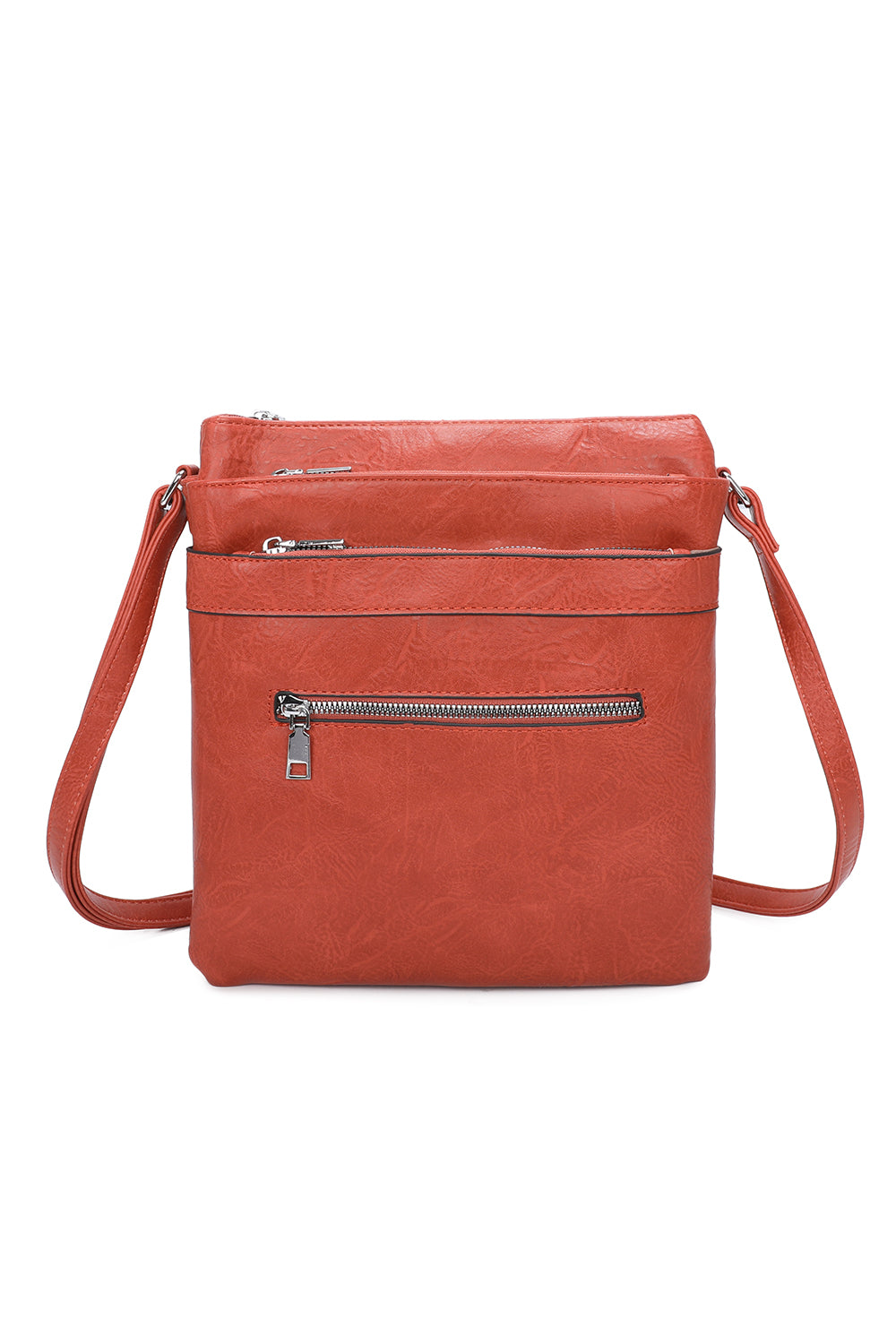 Tiguna Triple Pockets Crossbody Bag