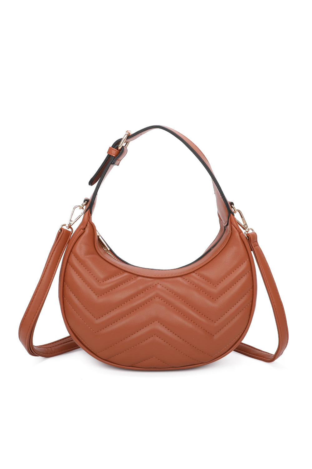 Luna Crescent-Shaped Shoulder Bag