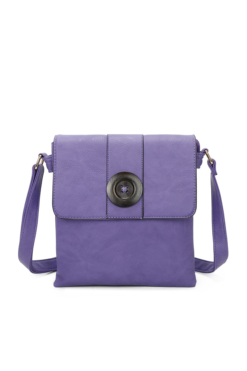 Danchu Button Messenger Bag