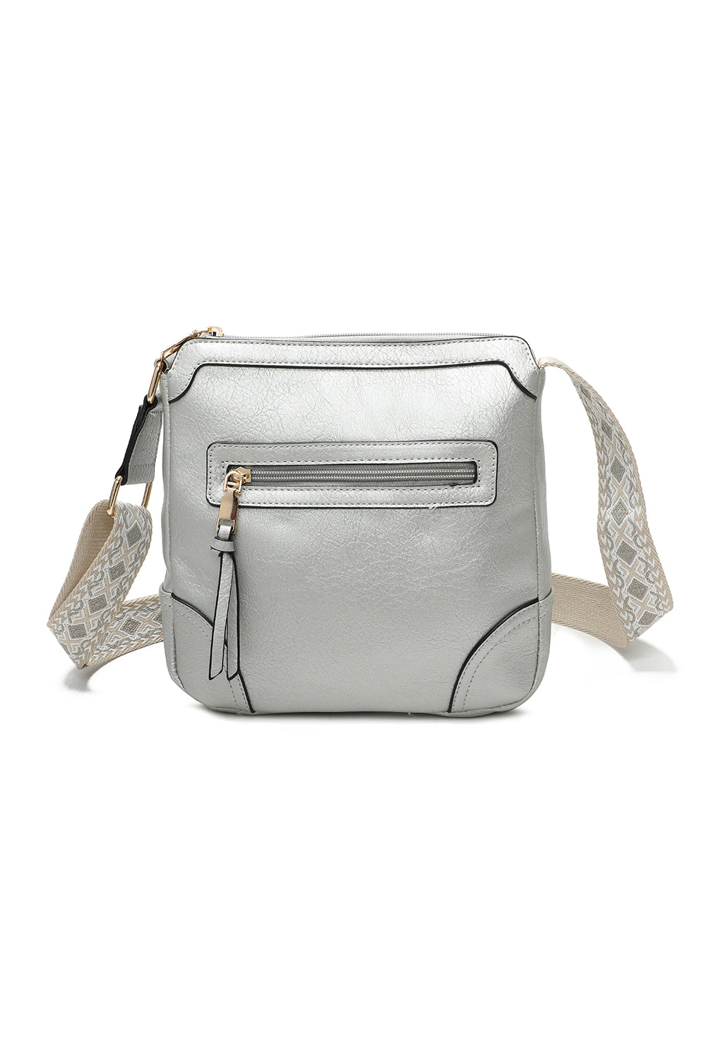 Benri Canvas Strap Crossbody Messenger Bag