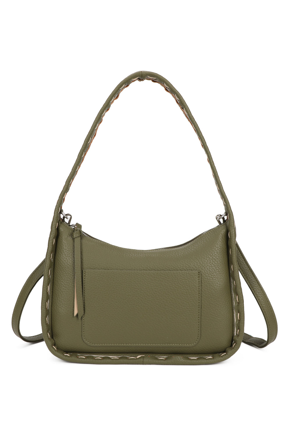 Madison PU Leather Crossbody Hobo Shoulder Bag