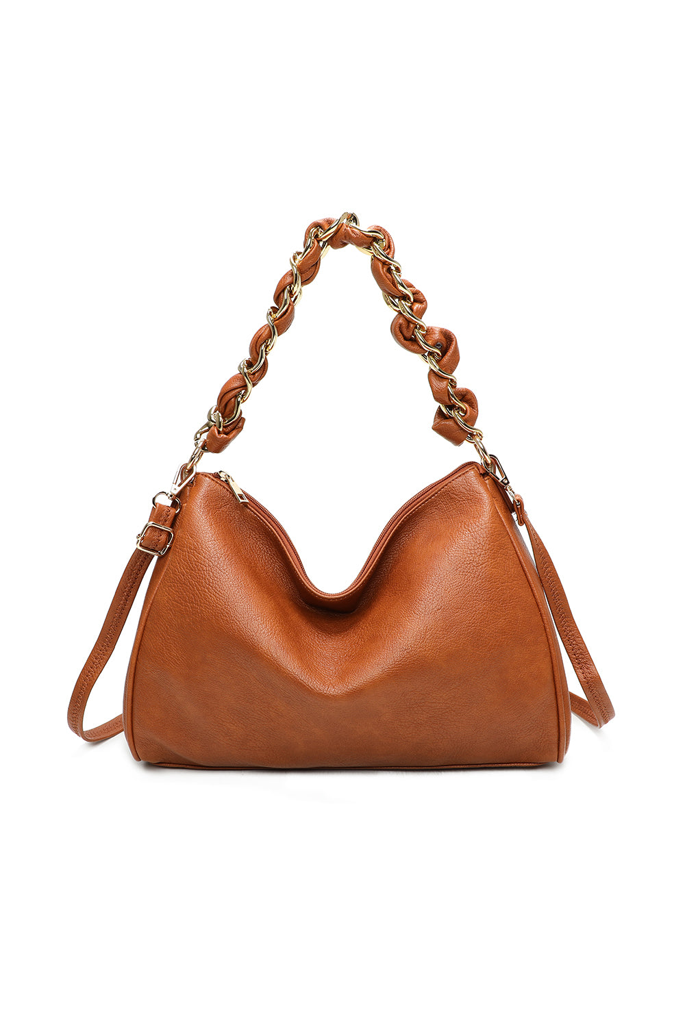 Niko Hobo Shoulder Bag with Knotted Strap