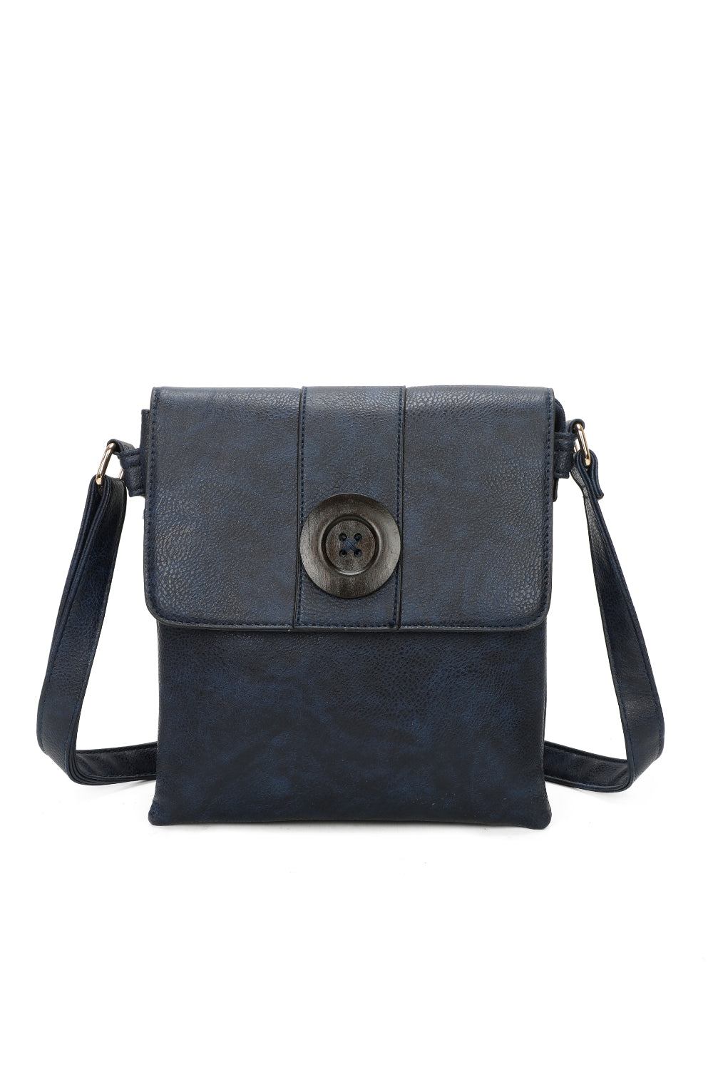 Danchu Button Messenger Bag