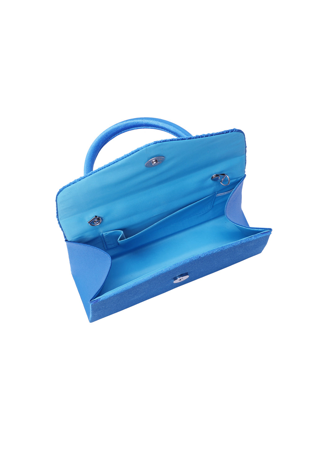 Pleated Elegance Crossbody Clutch Bag - RZ2421