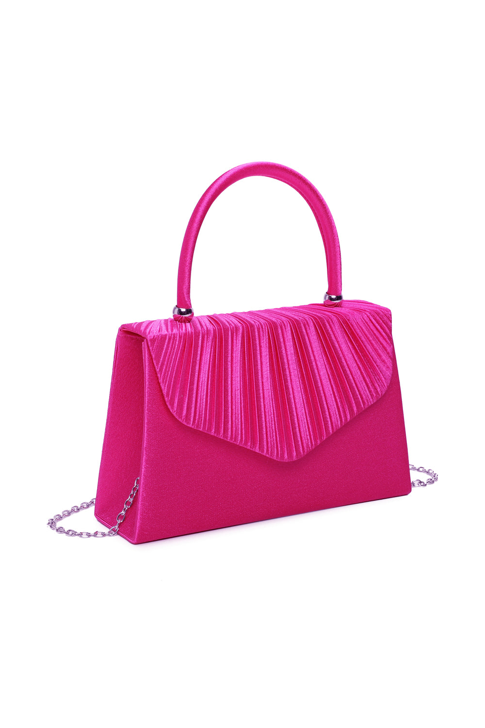 Pleated Elegance Crossbody Clutch Bag - RZ2421