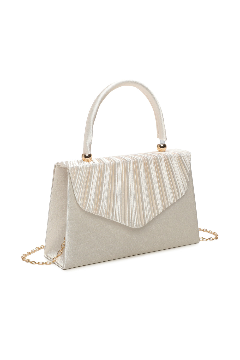Pleated Elegance Crossbody Clutch Bag - RZ2421