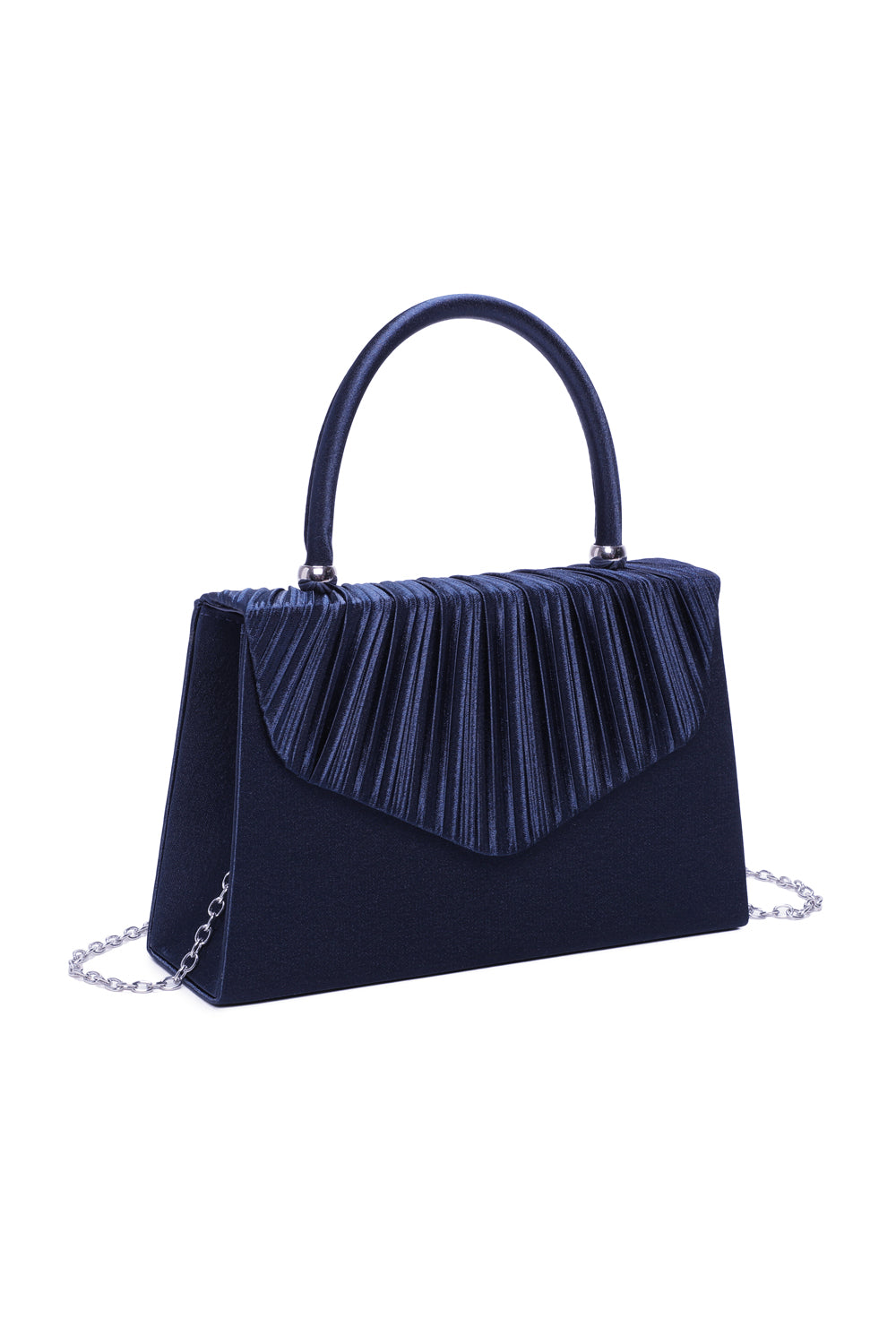 Pleated Elegance Crossbody Clutch Bag - RZ2421