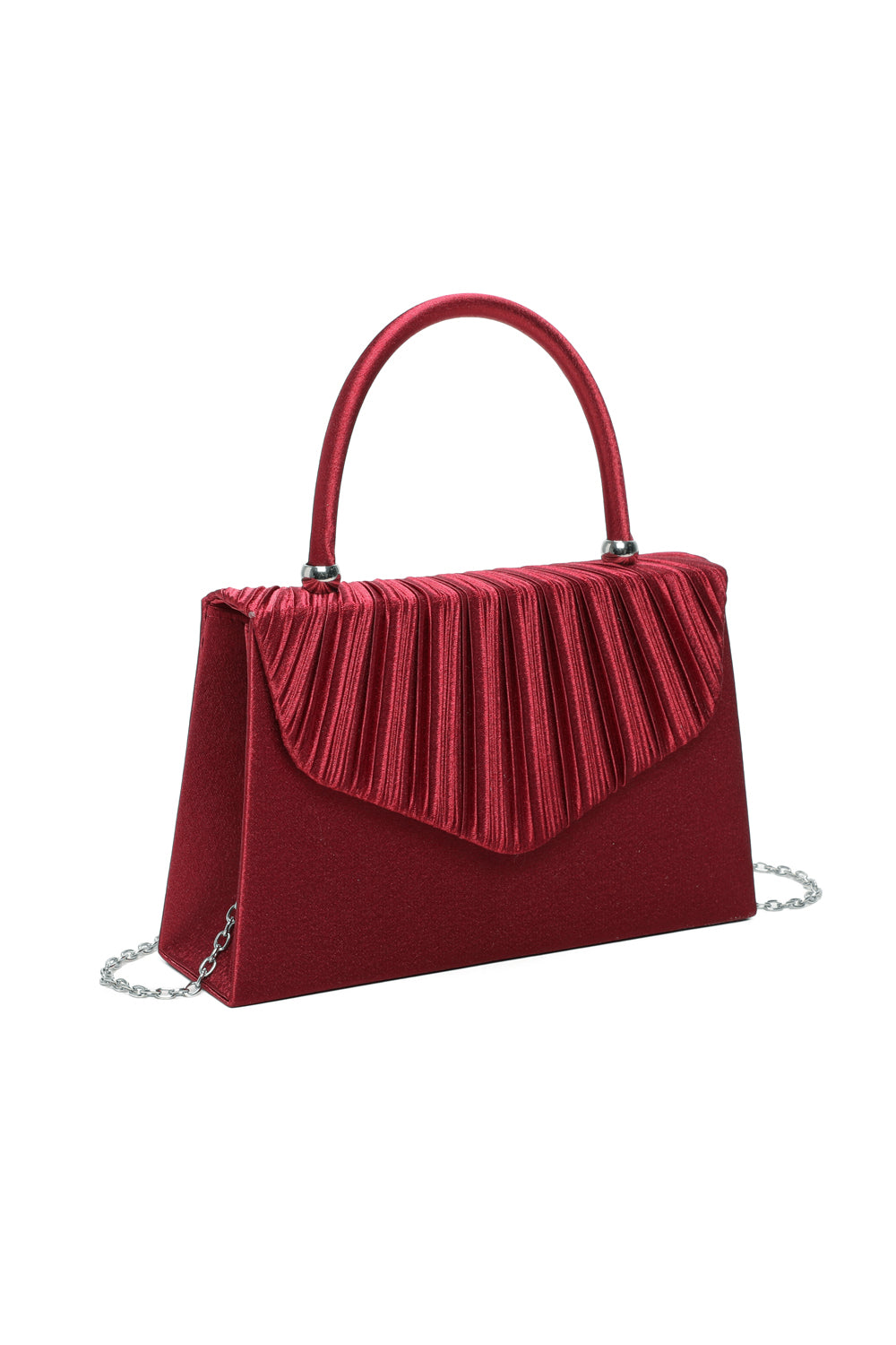 Pleated Elegance Crossbody Clutch Bag - RZ2421