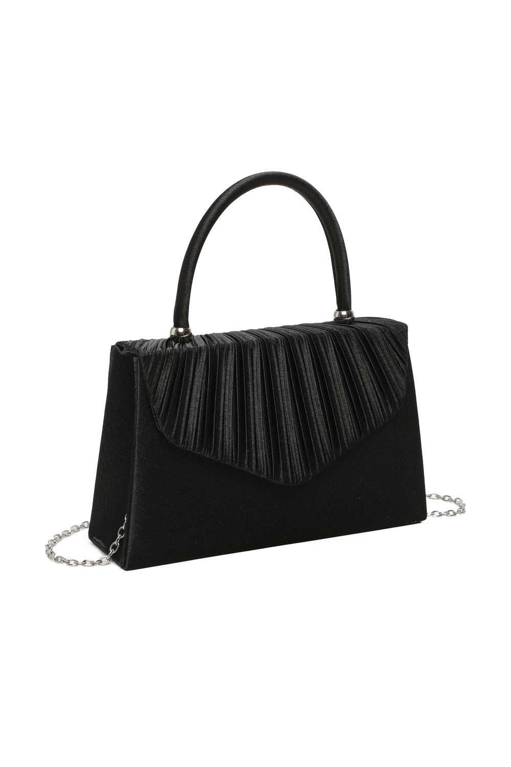Pleated Elegance Crossbody Clutch Bag - RZ2421