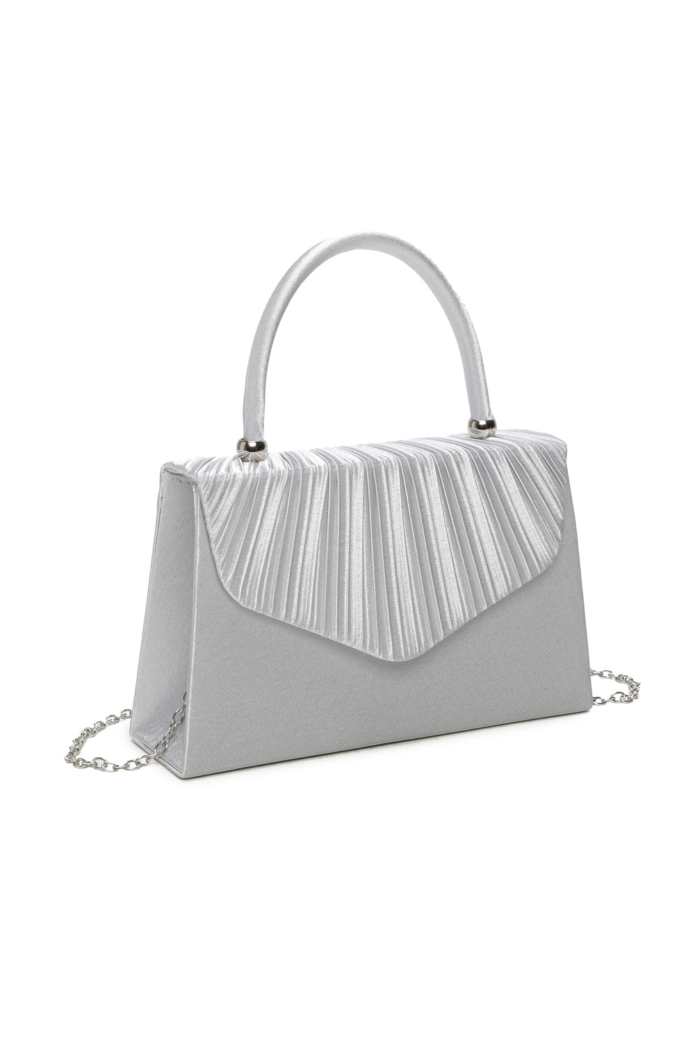 Pleated Elegance Crossbody Clutch Bag - RZ2421