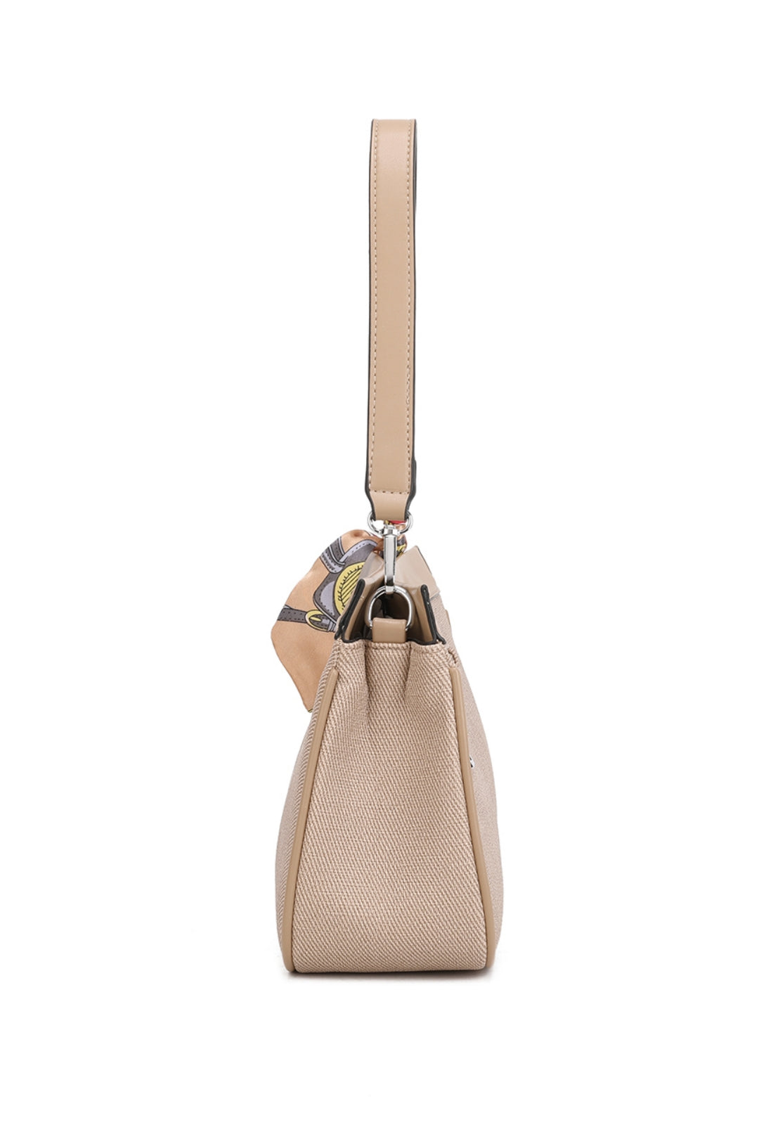 Caspian Dual Compartment Shoulder Bag With A Lock - RB250952