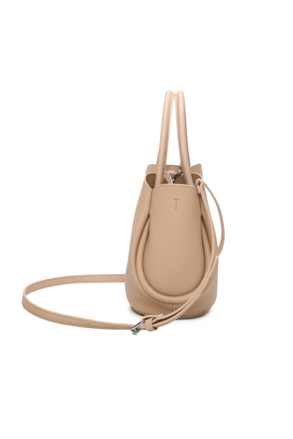 The Petal 2in1 PU Leather Shoulder Hand Bag With an Extra Crossbody Bag - RY241051