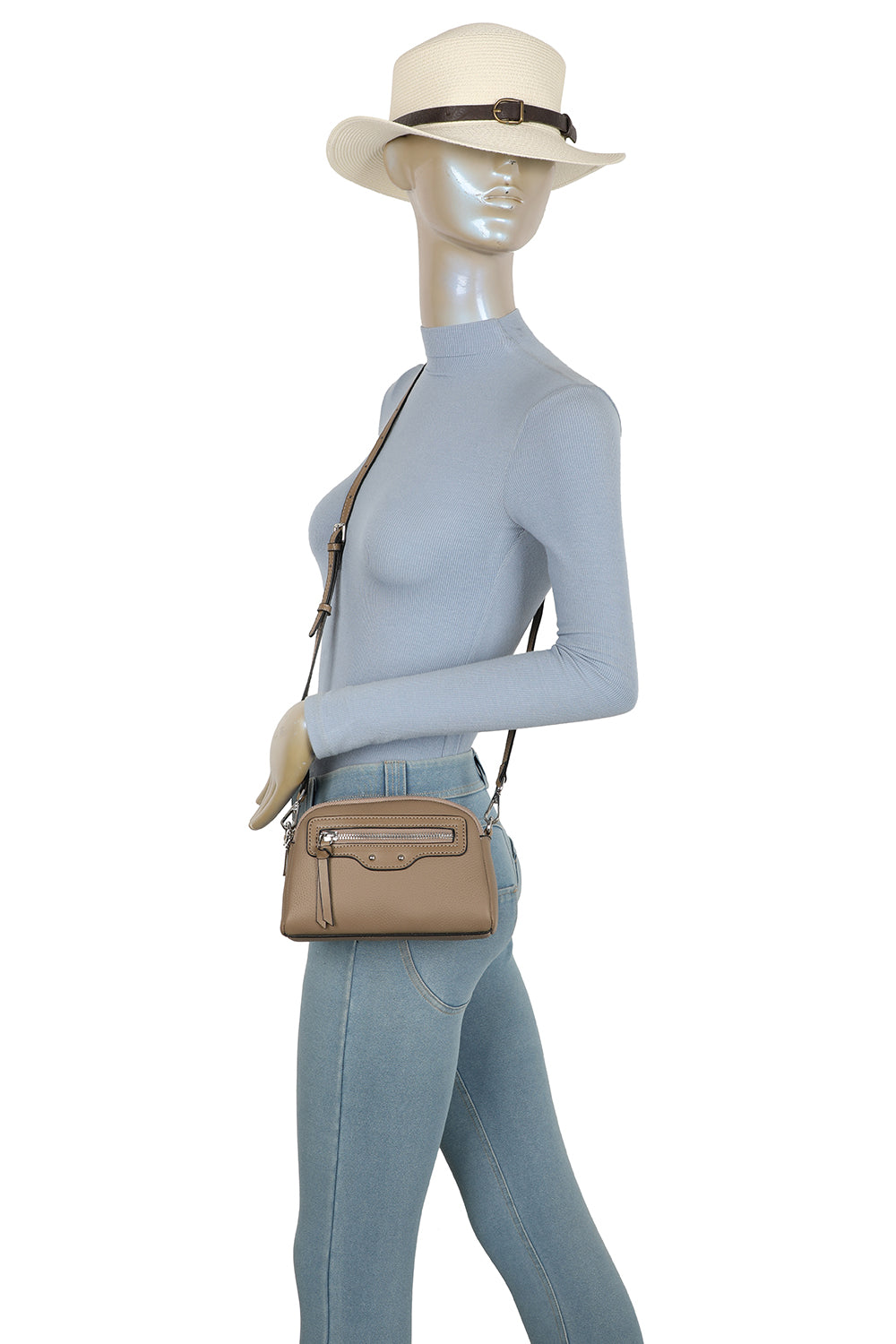 Nivora Real Leather Crossbody Bag - VL2503