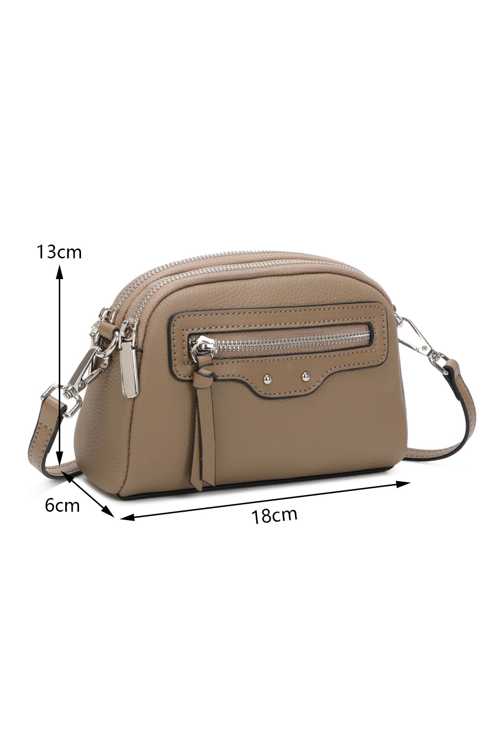 Nivora Real Leather Crossbody Bag - VL2503
