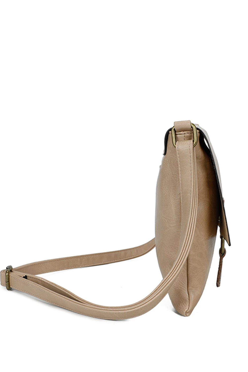 The Maven Crossbody Shoulder Bag With Real Leather Magnet Fastening - RB241022