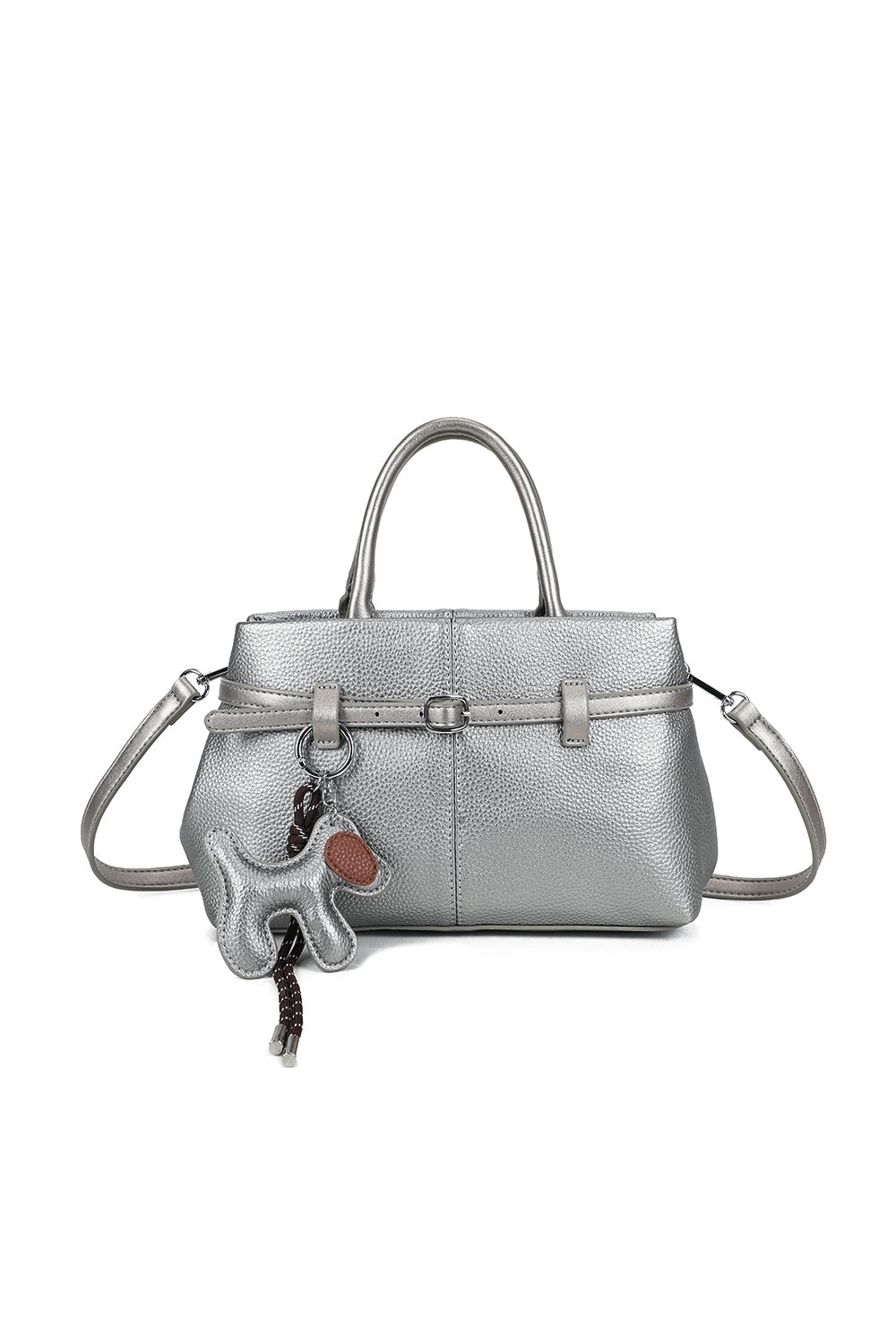 Civetta PU Leather Crossbody Bag With A Dog Charm - RX250582
