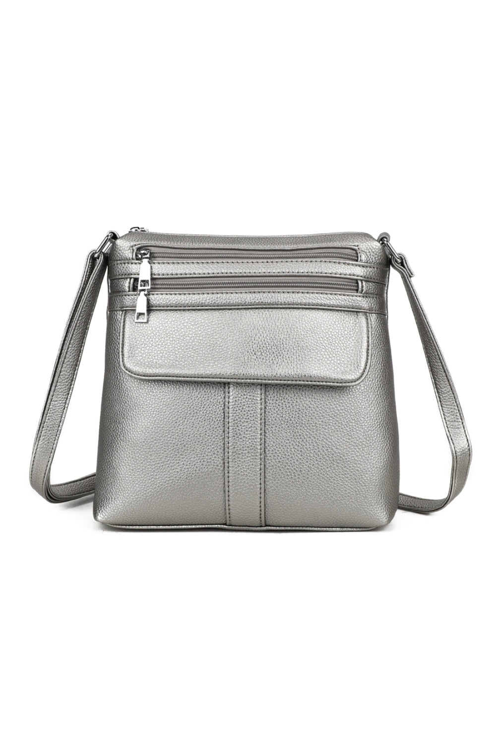 Vier Quadriple Zip Cross Body Bag (RB230625)