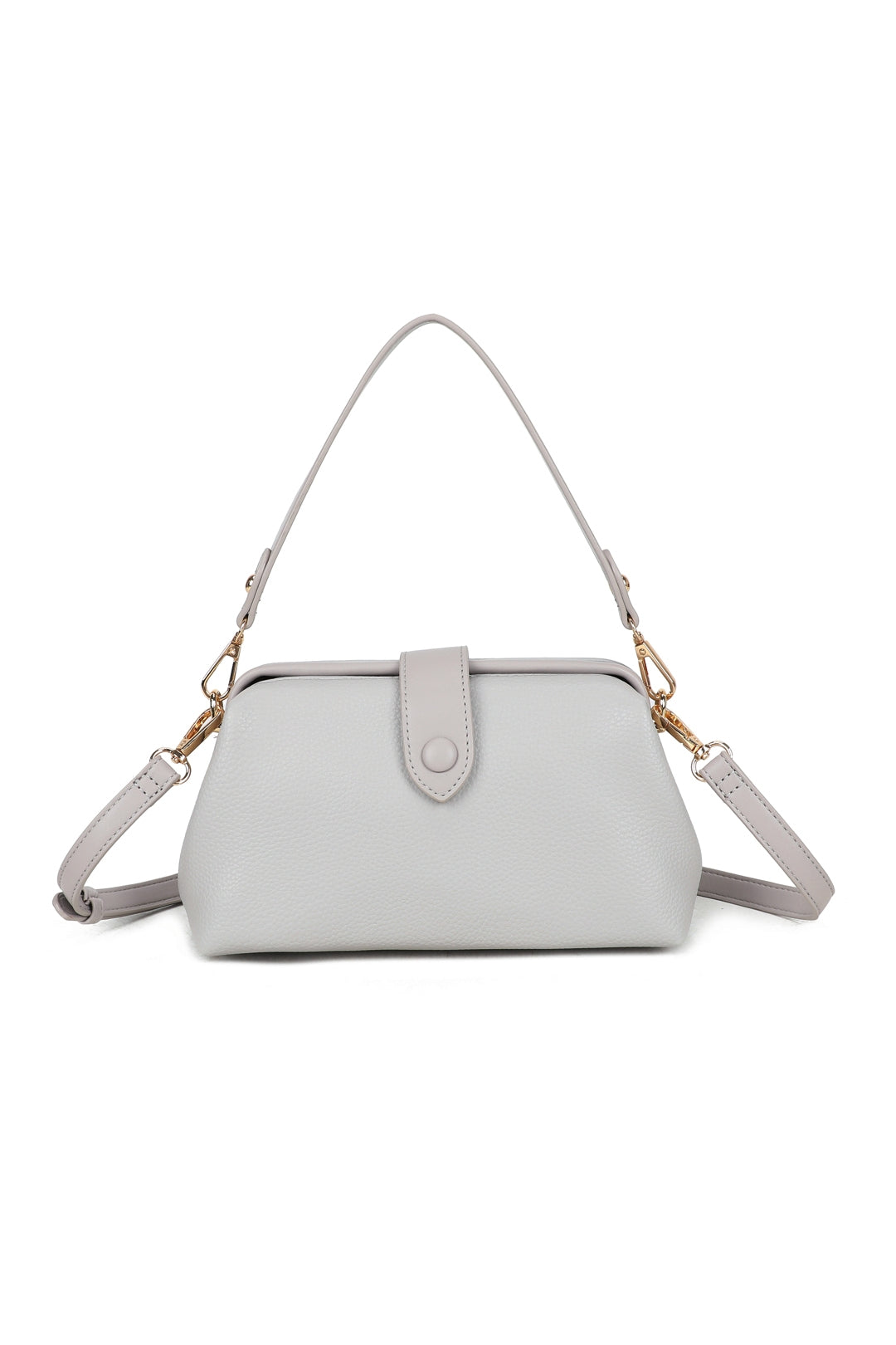 Elira PU Leather Top Handle Crossbody Vanity Hobo Bag - RJ221033
