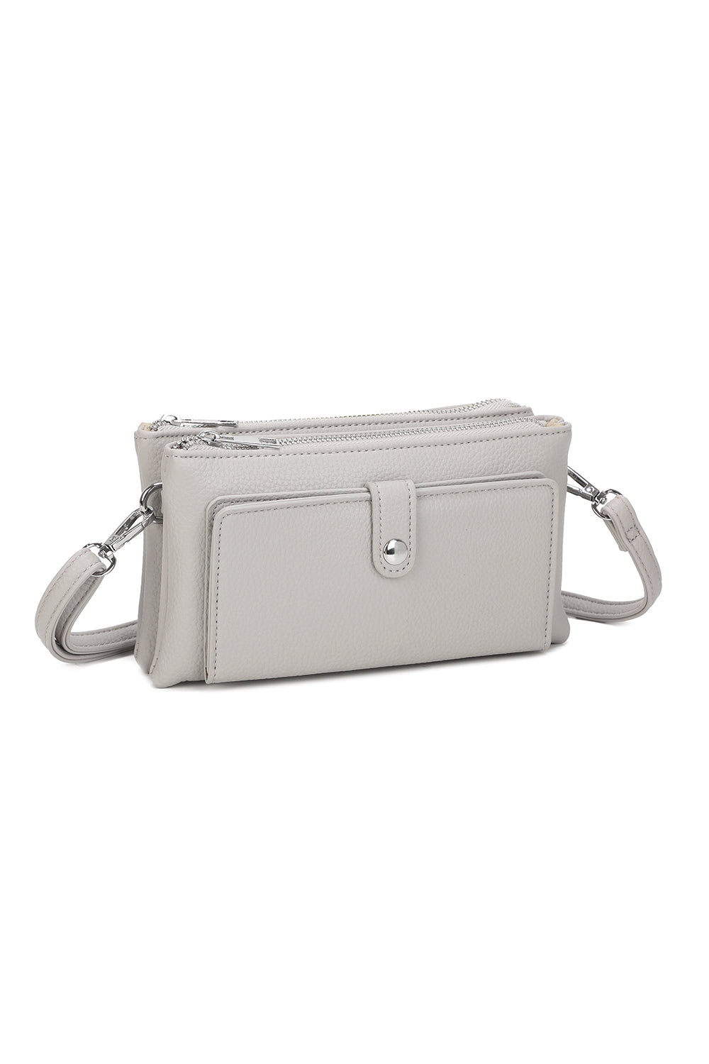 Evia PU Leather Double Compartment Crossbody Wallet Bag - RM250501