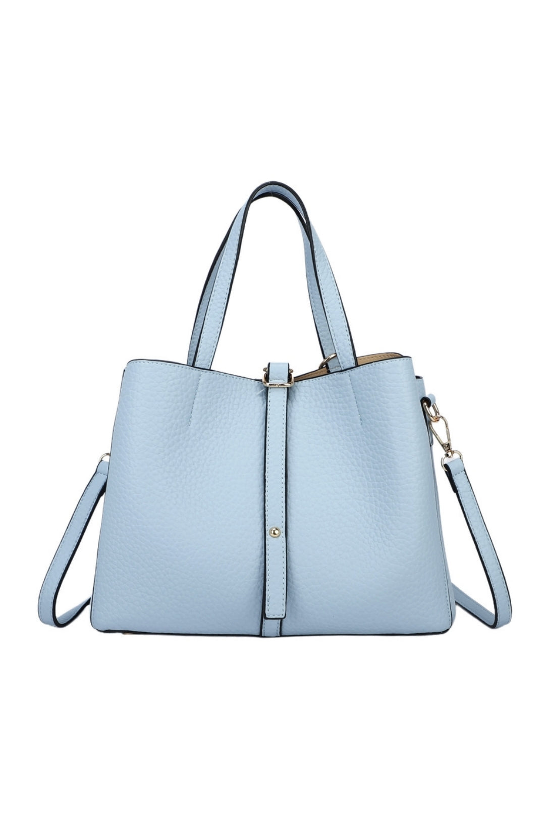 Bella PU Leather Triple Compartment HandBag With A Dog Charm - RB250468