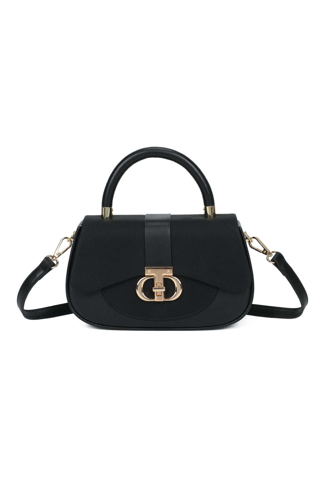 Opaline PU Leather Top Handle Crossbody Bag - RY260538