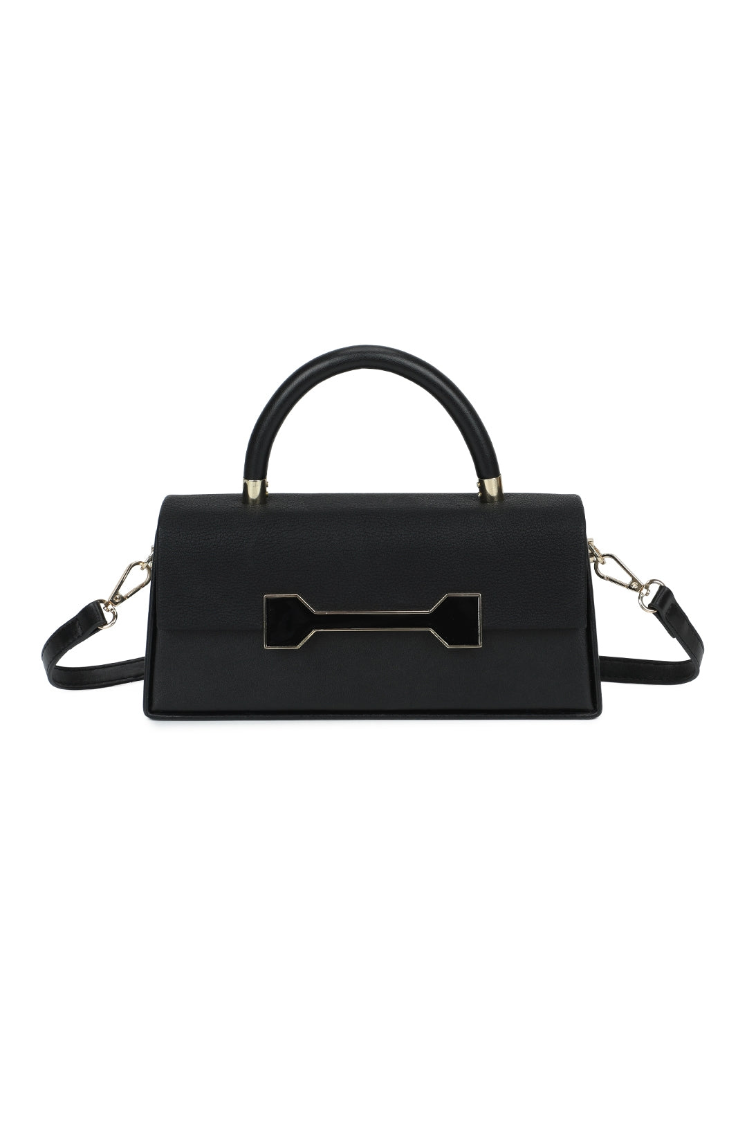 Delphine PU Leathe Top Handle Crossbody Bag - RY260537