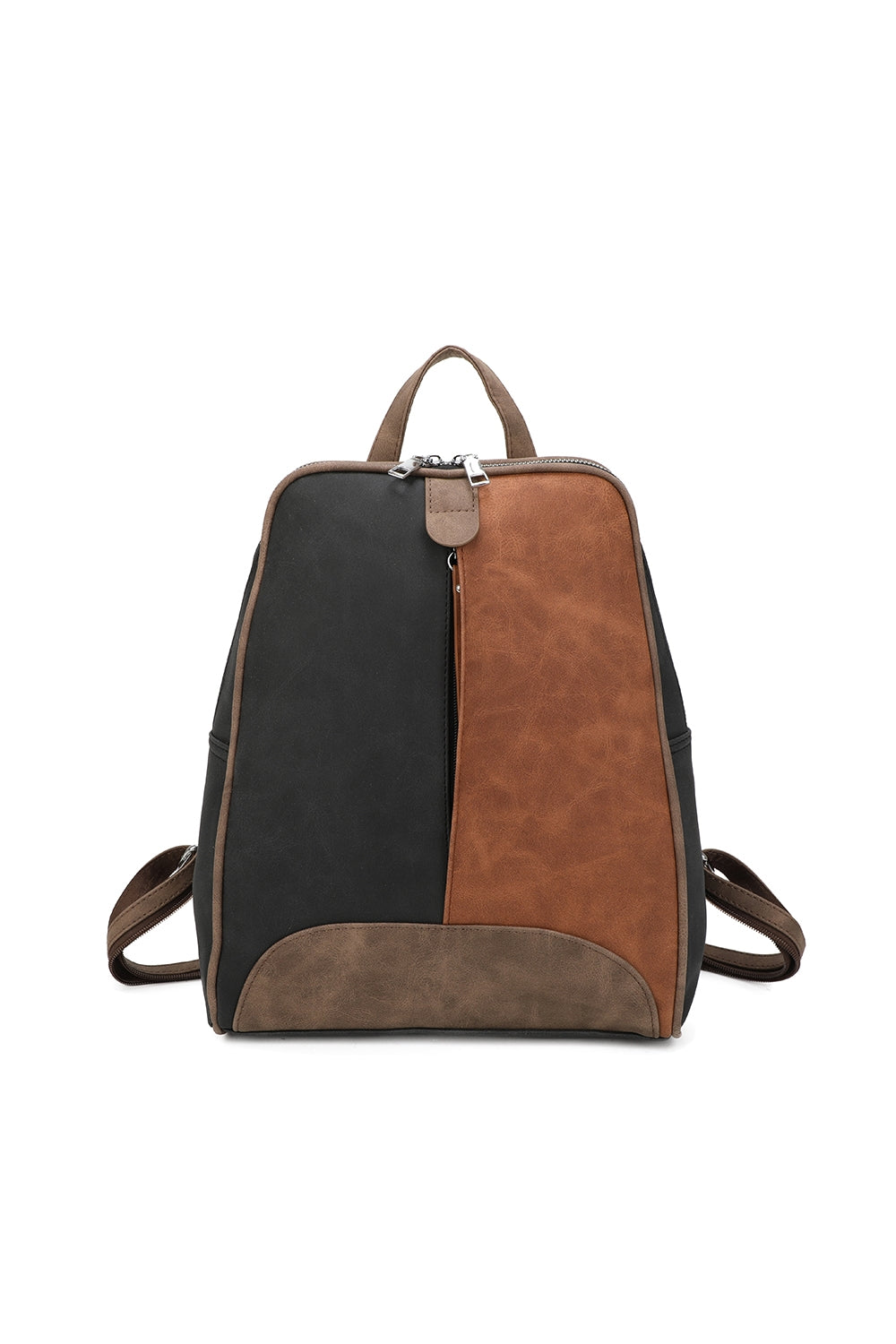 Zivaro Multi-Color Suede Leather Backpack - RW240456