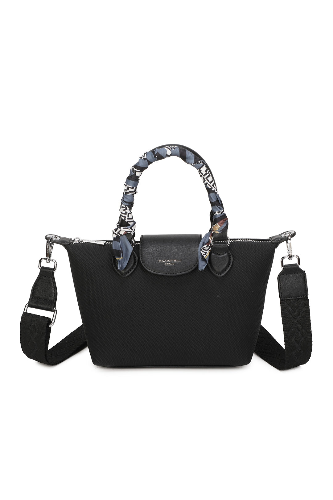 Ardenelle Large Shoulder Scarf Wrapped Top Handle Bag - RY250967