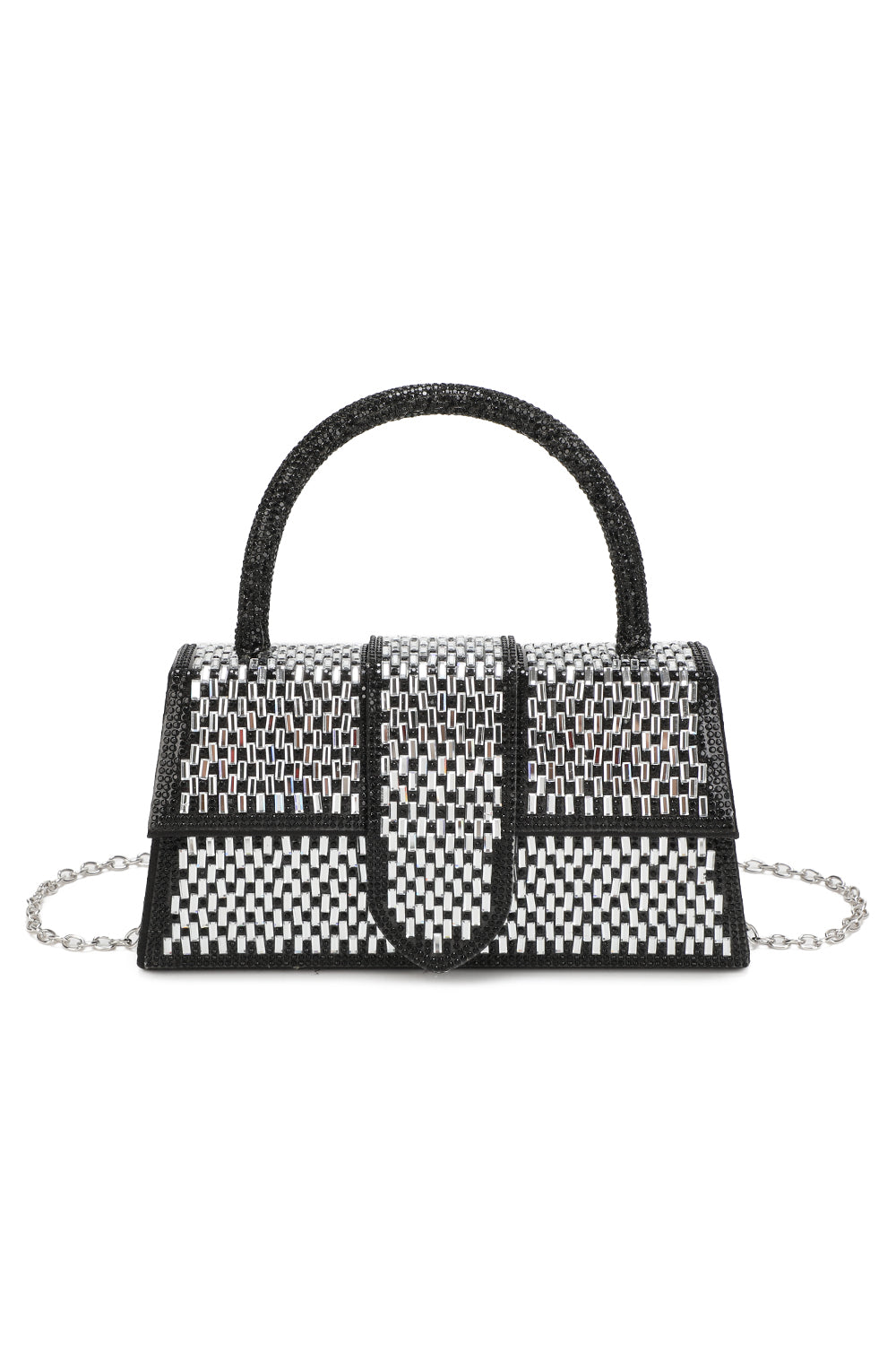 Starlace Top Handle Diamante Clutch Bag - RZ2533