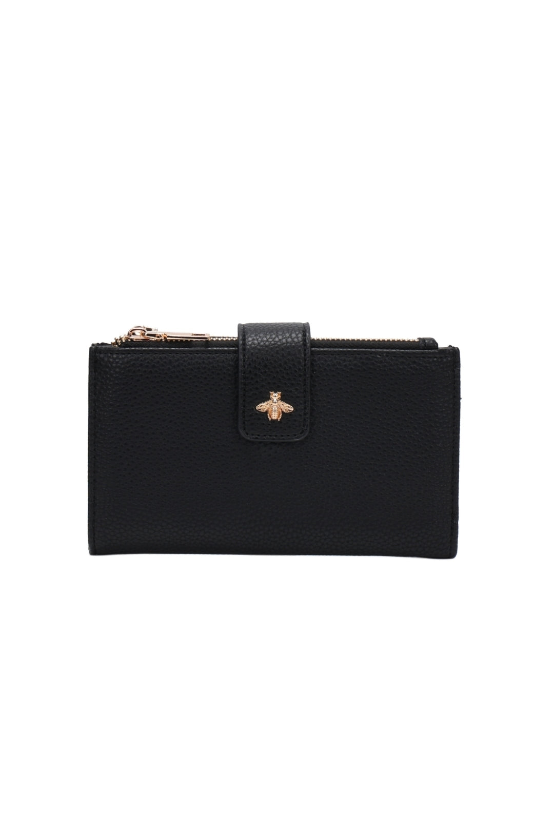 Ardyn Bee Badge Zipper PU Leather Wallet - P2482