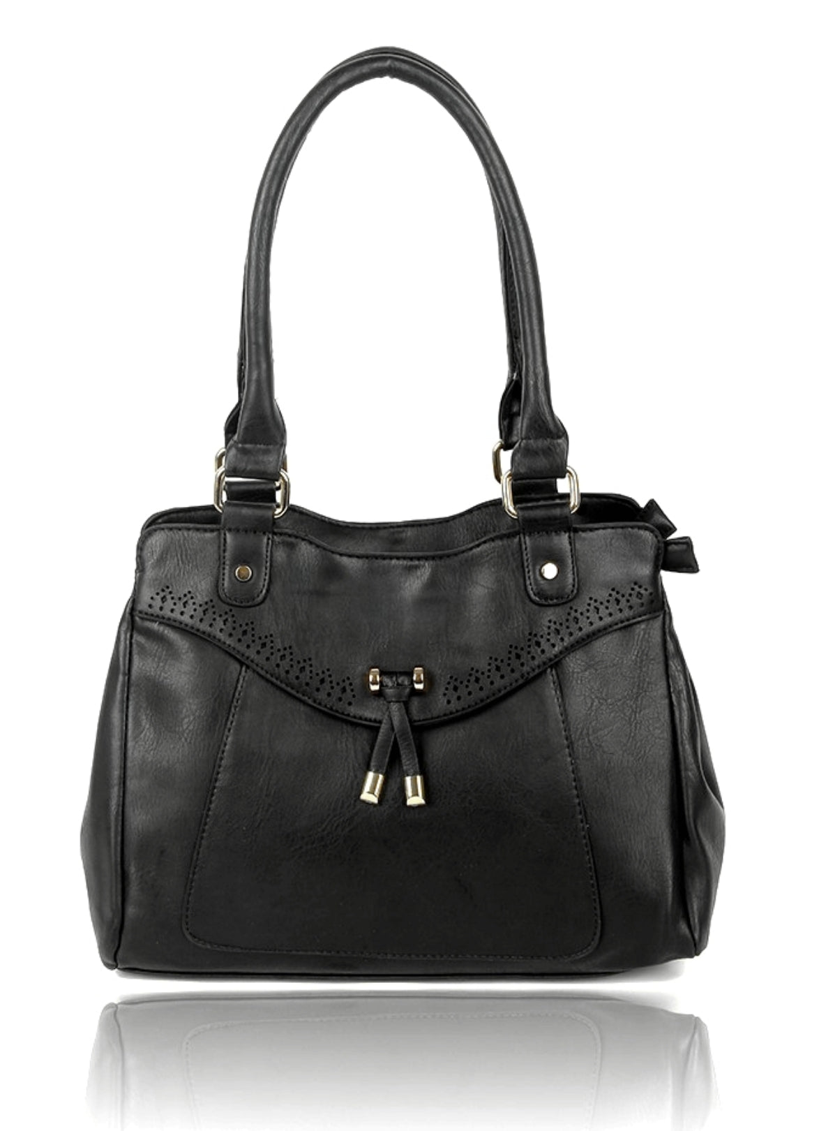Ophira PU Leather Dual Compartment Shoulder Hobo Bag - RS14129
