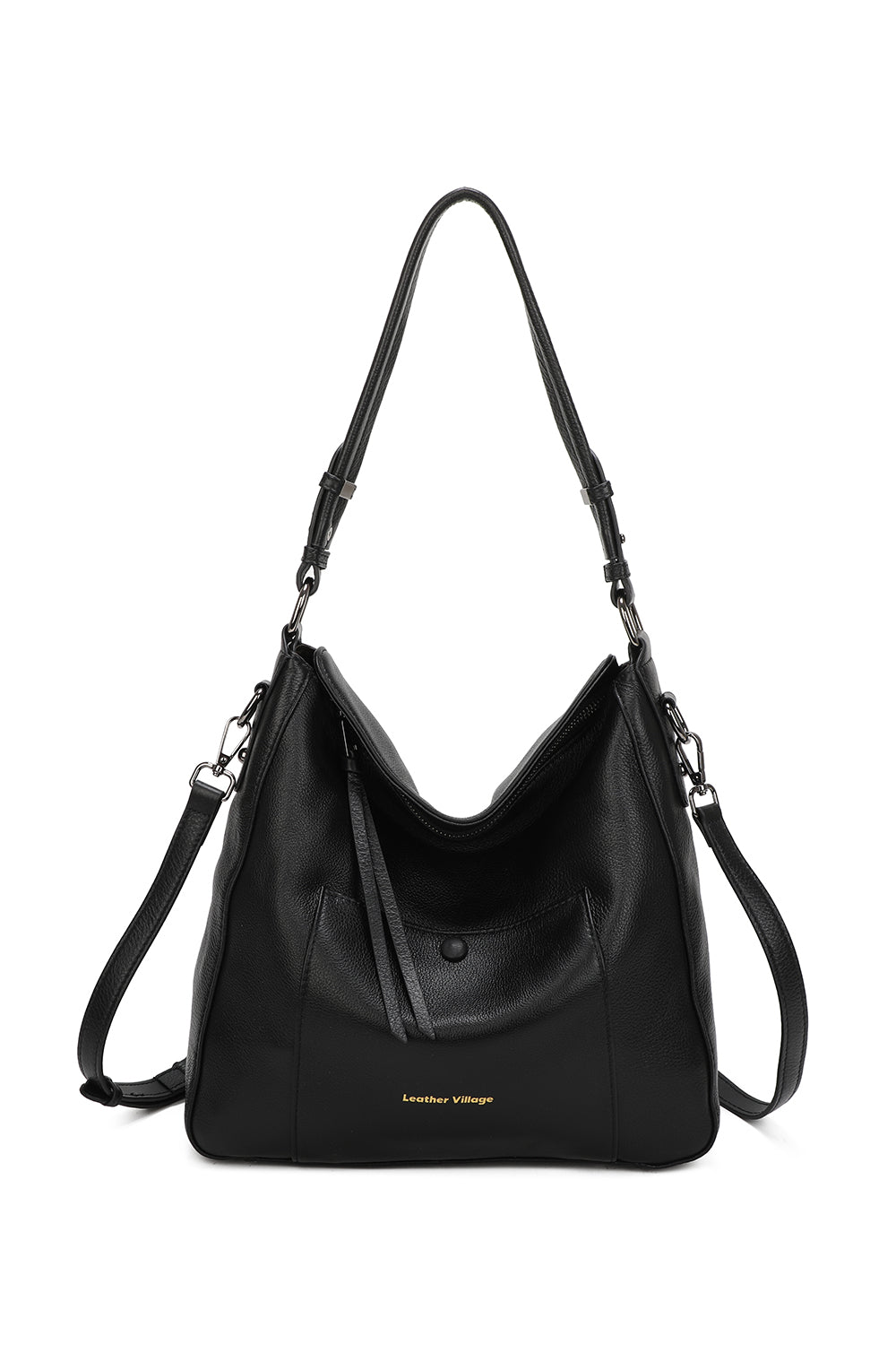 Marwyn Real Leather Hobo Shoulder Bag - VL2501