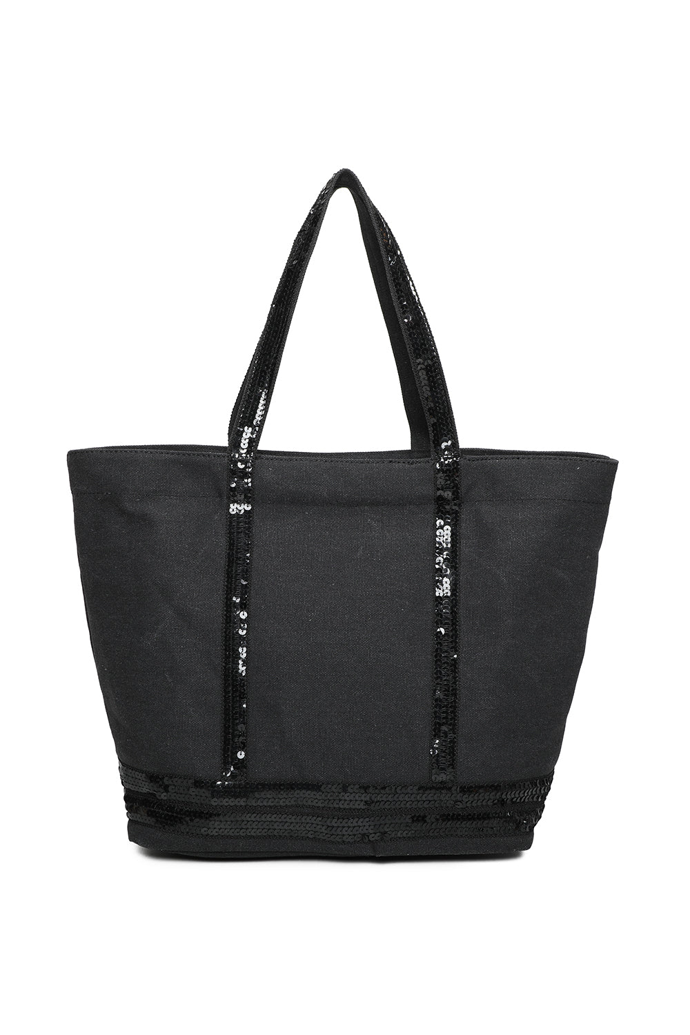 Sequined PU Leather Shoulder Tote Bag - RX240821