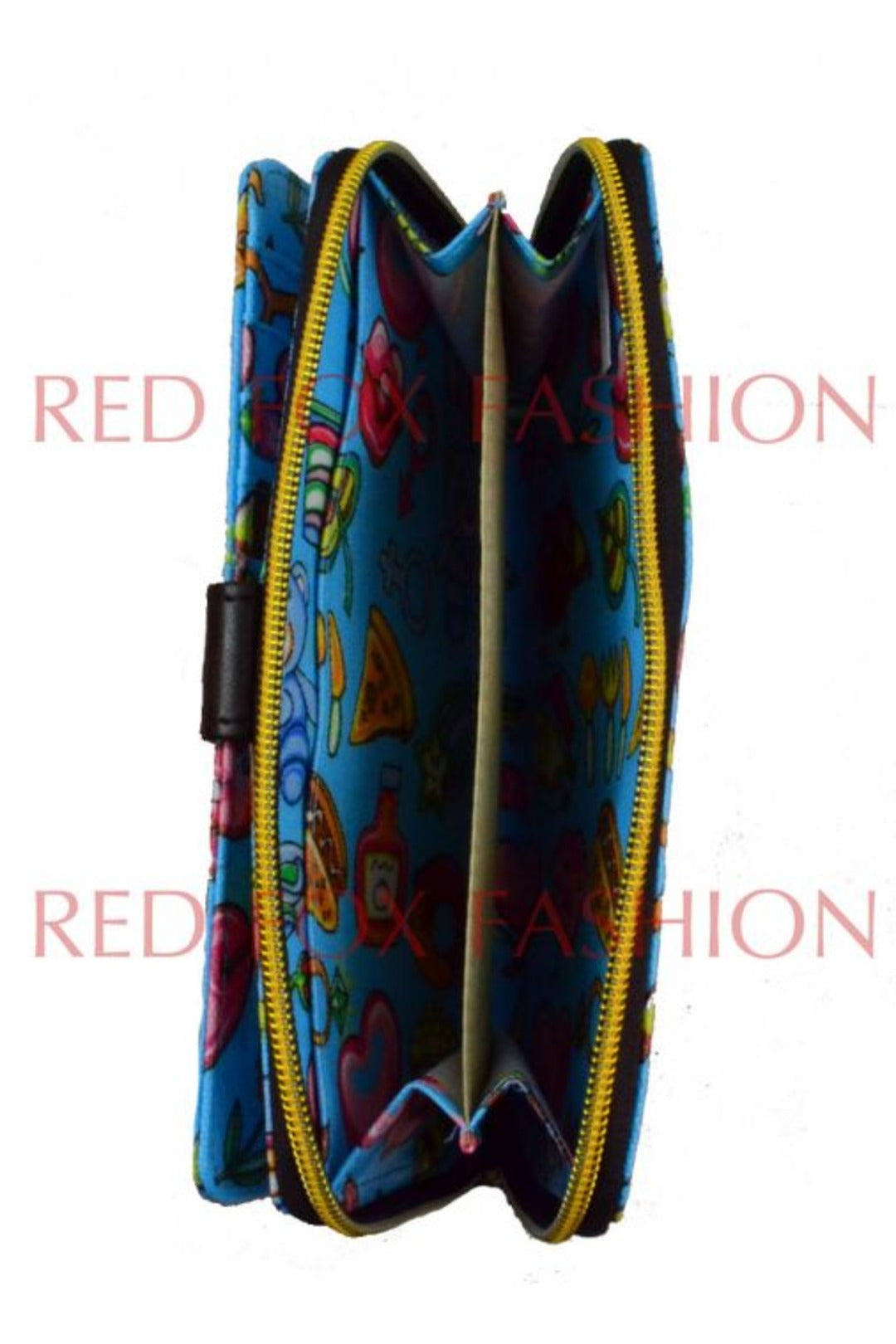 Fun Doodle PU Leather Pocket Wallet - K2 -E1